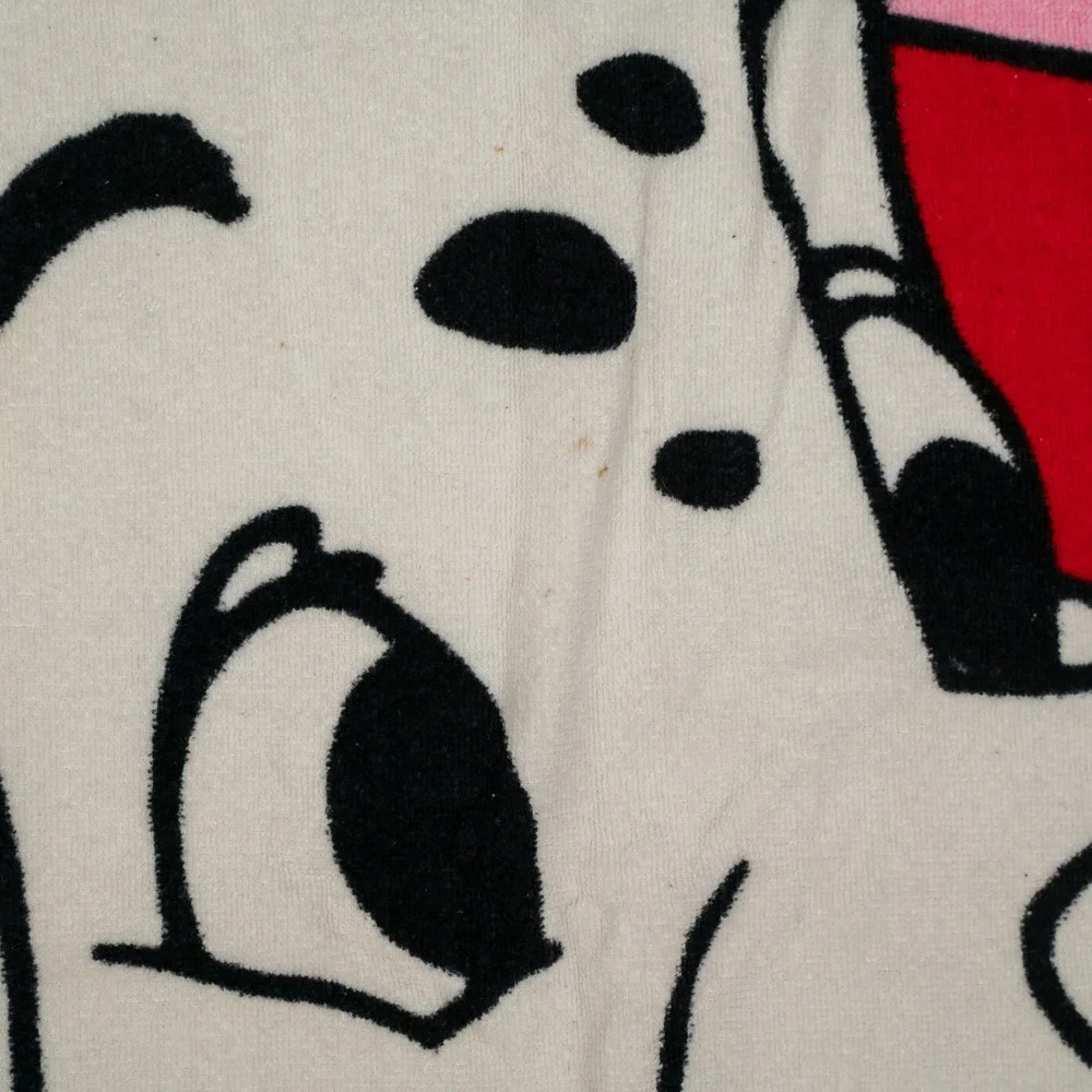Vintage 90s Disney 101 Dalmatians Beach Towel Set Franco